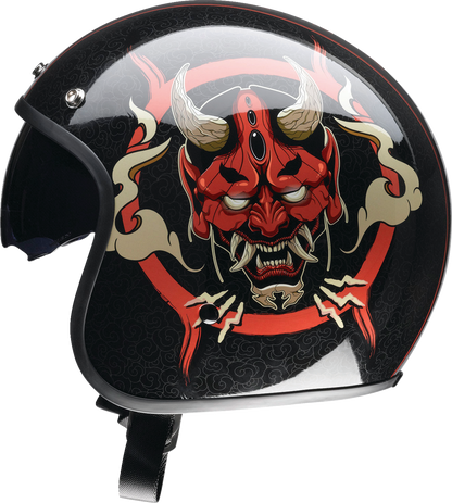 Z1R Saturn Helmet - Devilish - Gloss Black/Red - XS 0104-2876