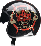 Z1R Saturn Helmet - Devilish - Gloss Black/Red - XL 0104-2880