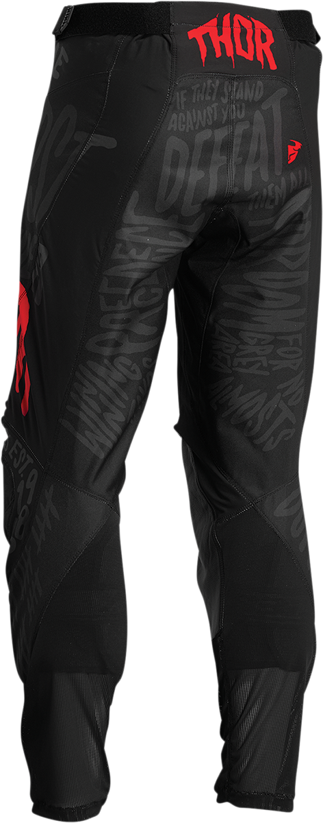 THOR Pulse Counting Sheep Pants - Black/Red - 30 2901-9499