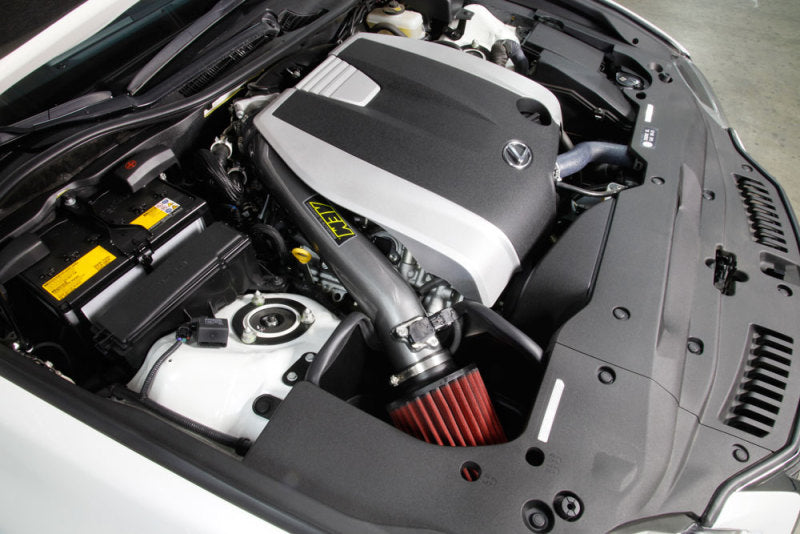 AEM 14-15 Lexus GS350 V6-3.5L F/I Gunmetal Gray Cold Air Intake 21-806C