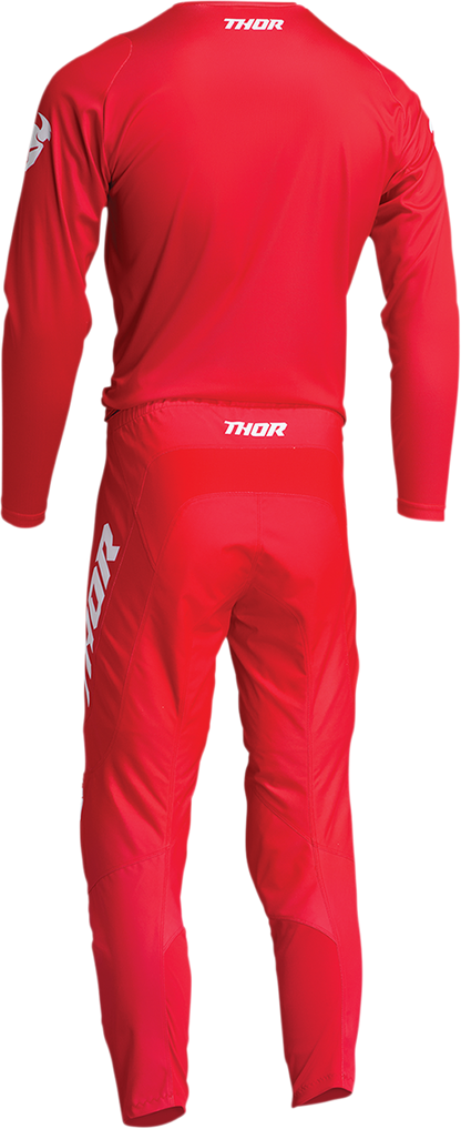 THOR Youth Sector Minimal Jersey - Red - XS 2912-2016