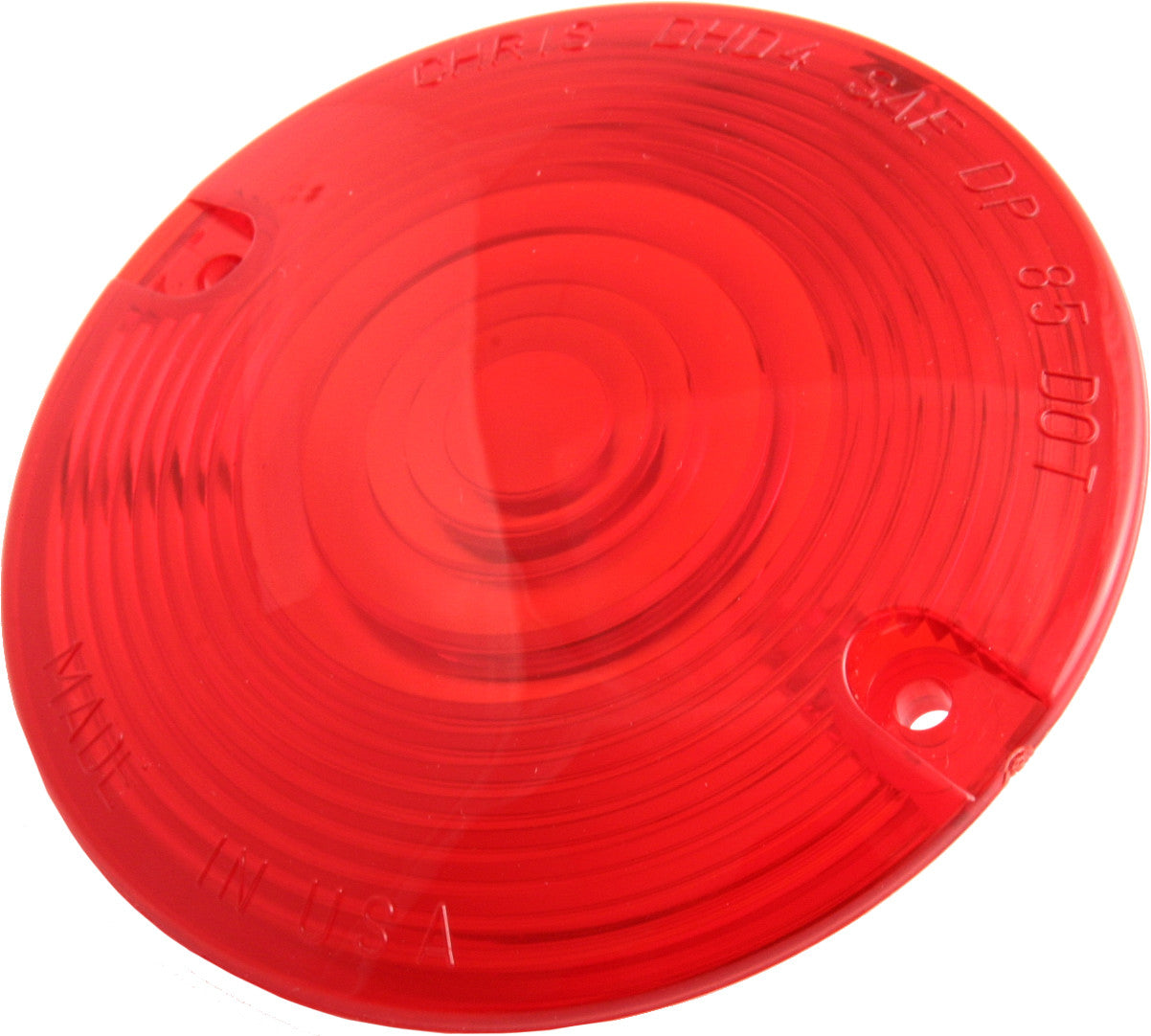CHRIS PRODUCTS Turn Signal Lens Late Fl Models Red DHD4R