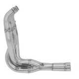 71713MI Arrow ZX6R / ZX636 2019-2025 Stainless Steel Collectors Without Catalyst For Original Or Arrow Silencers