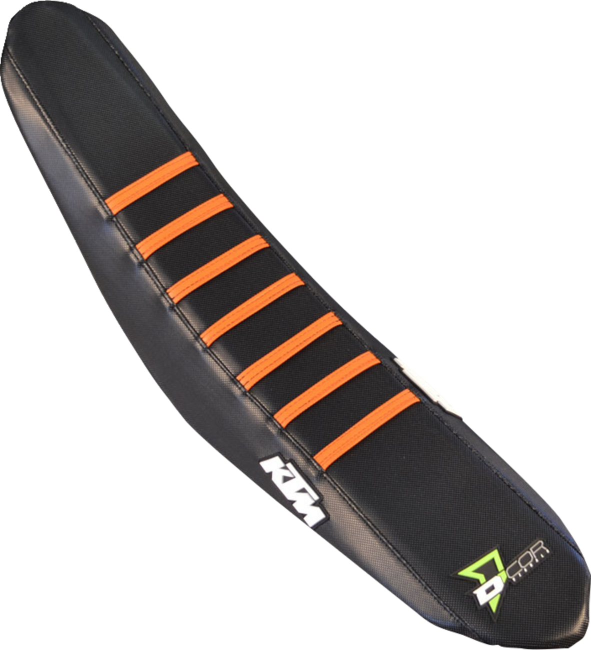 D'COR VISUALS Seat Cover - Black/Orange - SXF '23 30-30-310