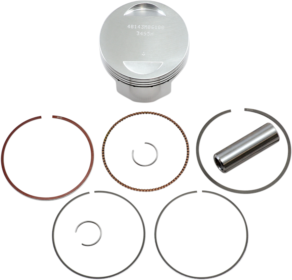 WISECO Piston Kit - Polaris RZR 170 High-Performance 40143M06100