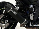 Arrow Suzuki Dl 1000 V-Strom '14 Homologated Aluminium Dark Maxi Race-Tech Silencer With Carbon End Cap For Original Collec. 71816akn