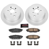 Power Stop 13-16 Subaru BRZ Rear Z17 Evolution Geomet Coated Brake Kit CRK4631