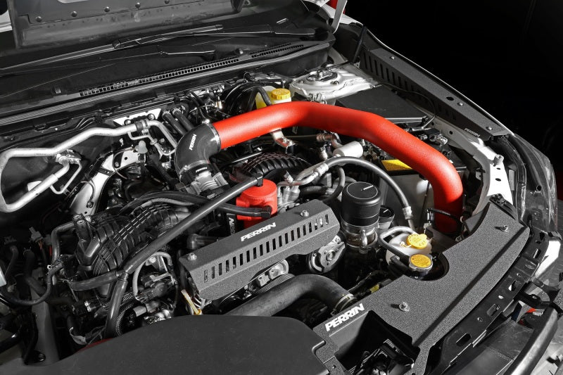 Perrin 22-23 Subaru WRX Front Mount Intercooler Kit (Red Tubes & Silver Core) PSP-ITR-441SL/RD