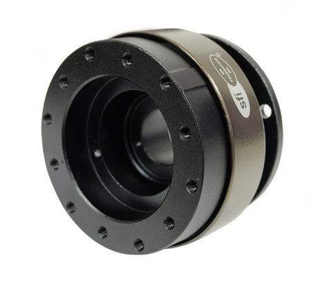 NRG Quick Release Gen 2.0 - Black Body / Chrome Ring SFI Spec 42.1 SRK-200-1BK
