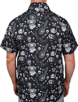 LETHAL THREAT Chop It Short-Sleeve Shirt - Black - 3XL MG60131XXXL