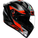 AGV K1 S Helmet - Fastlap - Black/Gray/Red - Small 2118394003-064-S