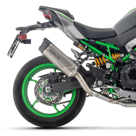 Arrow 71986PK Indy Race EVO Exhaust, Titanium for Kawasaki Z900 (2025-)