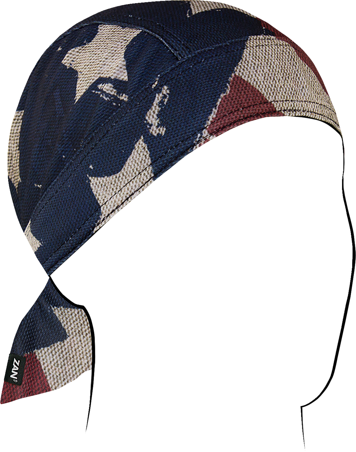 ZAN HEADGEAR Flydanna Micro-Mesh Polyester Headwrap - Patriot ZM408