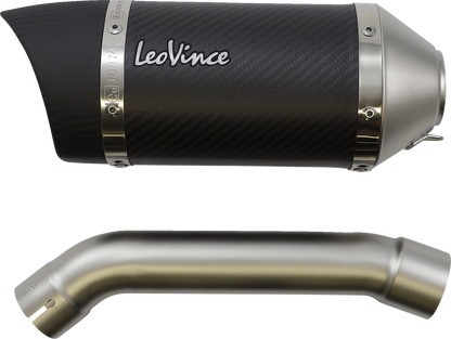 LEOVINCE LV Pro Slip-On Muffler - Carbon Fiber 14396E