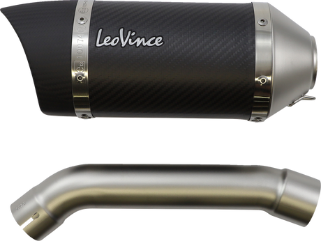 LEOVINCE LV Pro Slip-On Muffler - Carbon Fiber 14396E