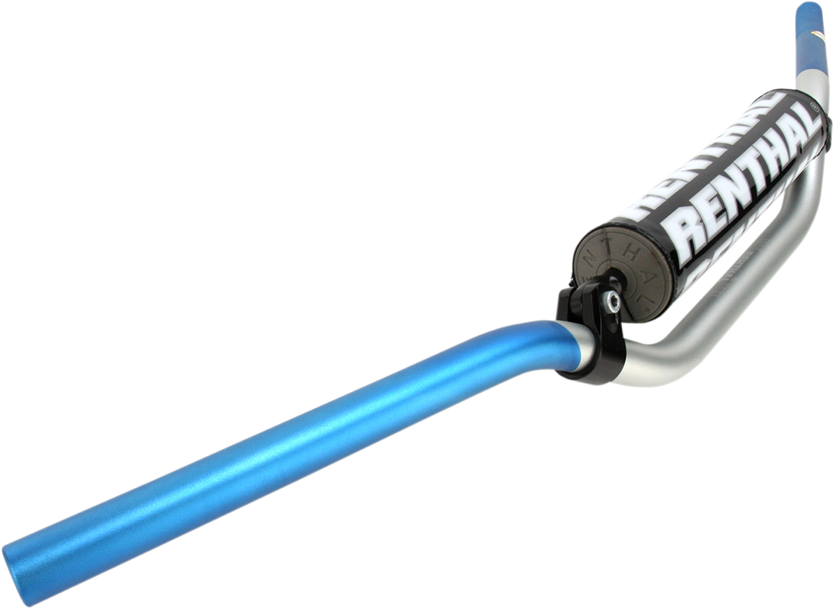 RENTHAL Handlebar - 7/8" - 966 - Reed/Windham - Silver/Blue 96605SB01185