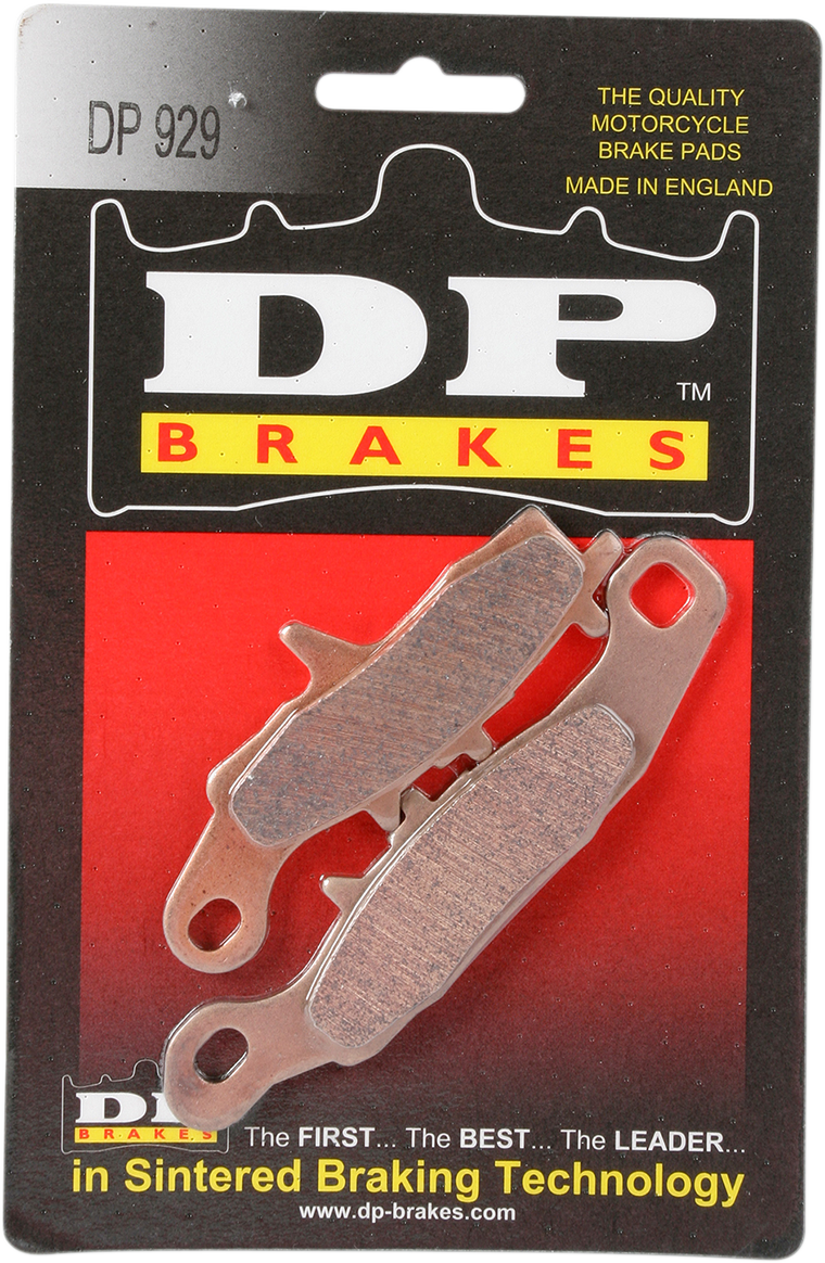 DP BRAKES Sintered Brake Pads - Kawasaki/Suzuki DP929