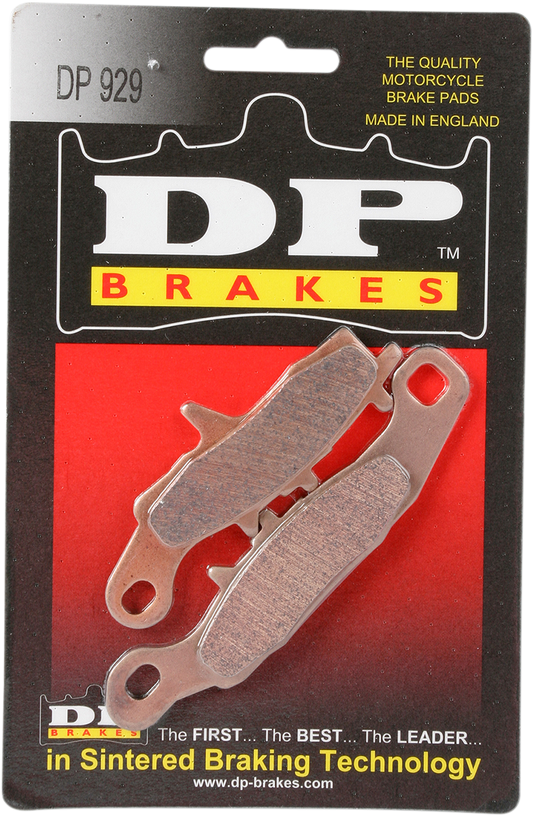 DP BRAKES Sintered Brake Pads - Kawasaki/Suzuki DP929