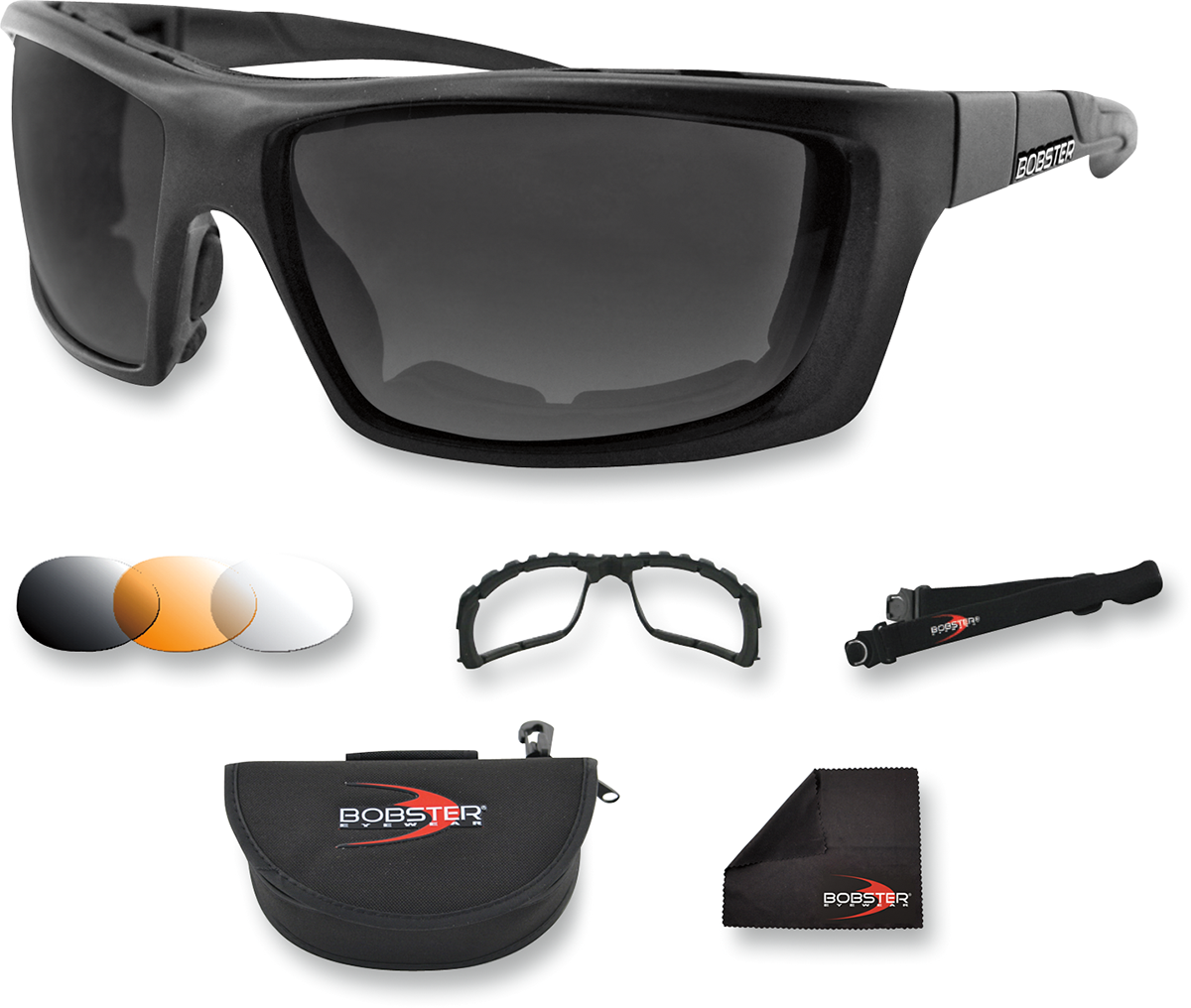 BOBSTER Trident Convertible Sunglasses - Interchangeable Lens BTRI101