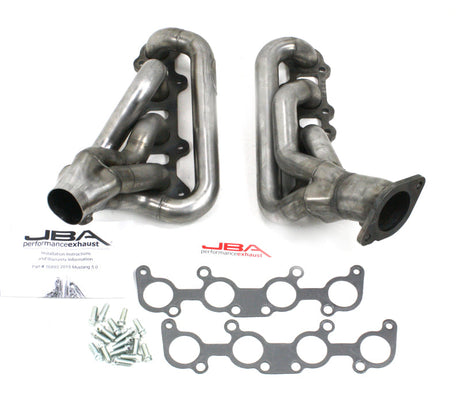 JBA 15-20 Ford Mustang 5.0L Coyote 1-3/4in Primary Raw 409SS Cat4Ward Header 1689S