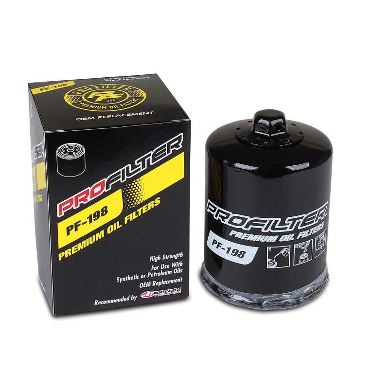 ProFilter Polaris/Victory Spin-On Black Various Performance Oil Filter PF-198