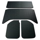 DEI 11-18 Jeep Wrangler JK 4-Door Boom Mat Headliner - 4 Piece - Black Leather Look 50159