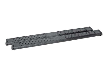 Deezee Universal Tubes - 6In Oval - Brite Tread Aluminum (CrewCab) DZ 16421