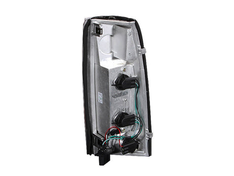 ANZO 1999-2000 Cadillac Escalade Taillights Black - New Gen 211144