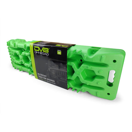 DV8 Offroad Recovery Traction Boards w/ Carry Bag - Green RTB1-01GN