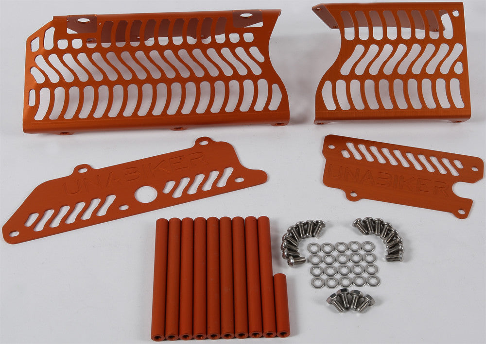 UNABIKER Radiator Guard (Orange) 14KTM85-O