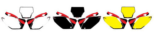 N-STYLEBackground Pre-Printed Ylw Hon Crf450r '05-06N04-1103