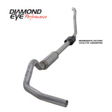 Diamond Eye KIT 4in TB SGL AL: 94-97 FORD 7.3L F250/F350 PWRSTROKE NFS W/ CARB EQUIV STDS K4306A