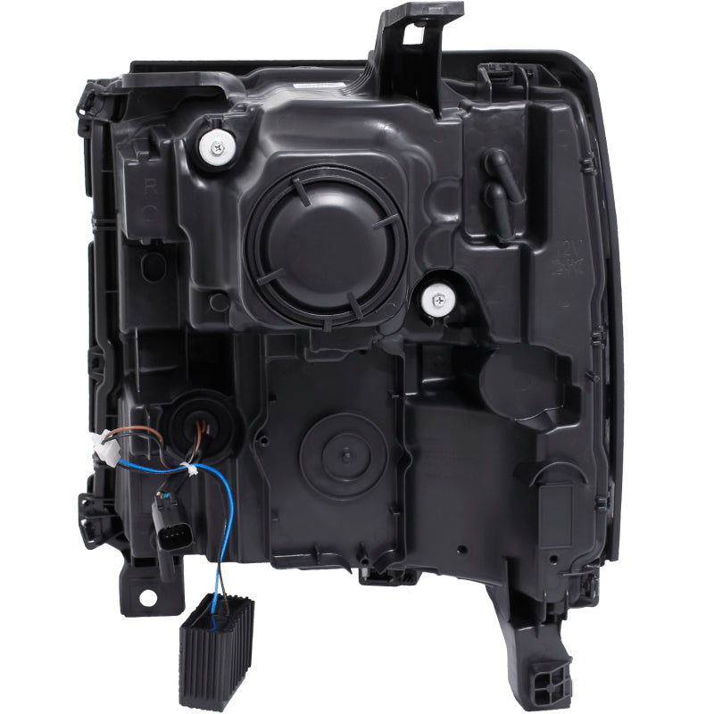 ANZO 16-17 Chevy Silverado 1500 Prjctr. Headlight Plank Styl. w/Amber (Only Work w/HID Equip. Truck) 111373