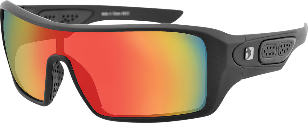 BOBSTER Paragon Sunglasses Matte Black W/Red Mirror Lens EPAR001
