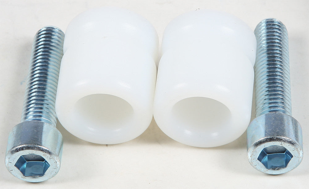 SHOGUN Bar End Sliders White 725-1720