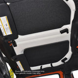 DEI 11-18 Jeep Wrangler JK 4-Door Boom Mat Headliner - 4 Piece - Black Leather Look 50159