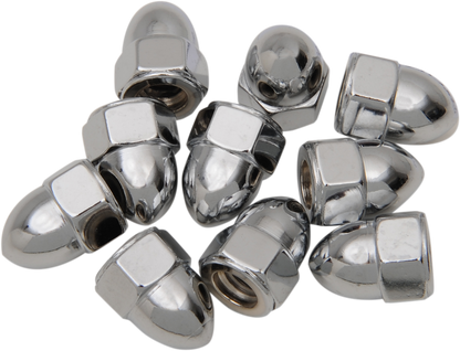 DRAG SPECIALTIES Nut - Acorn - Chrome - 1/4"-20 MPB103