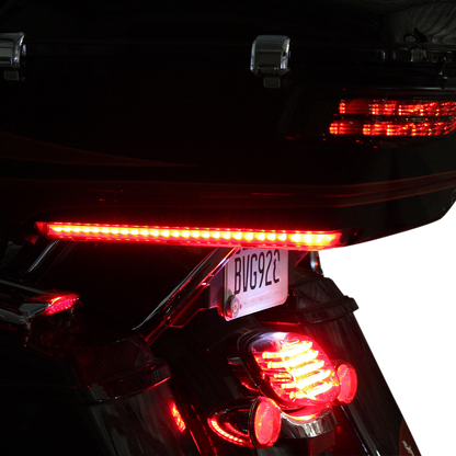 CUSTOM DYNAMICS LED Run/Brake/Turn Tour-Pak® Arms - Red Lens - 14+ PB-TP-ARM-14R