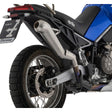 Arrow 72503DR Dakar Replica Homologated Exhaust, Nichrome for Aprilia Tuareg 660 '22-'24