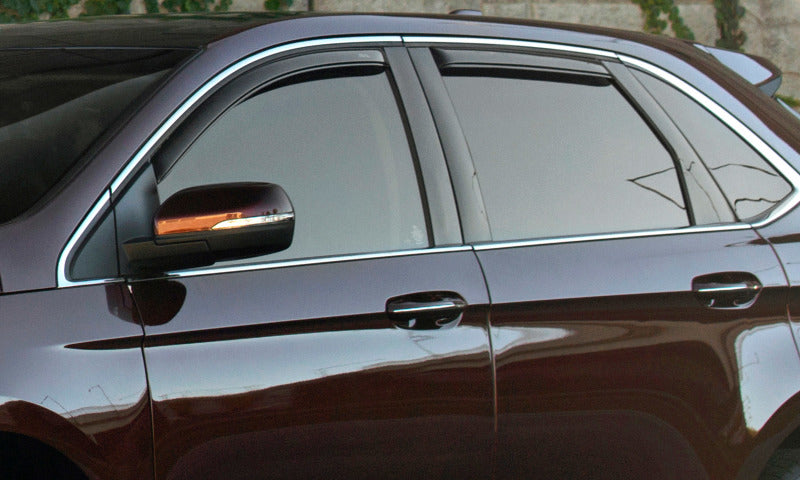 AVS 21-23 Jeep Grand Cherokee L Ventvisor Front & Rear Window Deflectors 4pc - Smoke 194335