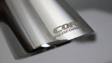 Corsa Single Universal 3.0in Inlet / 4in Outlet Polished Pro-Series Tip Kit TK006