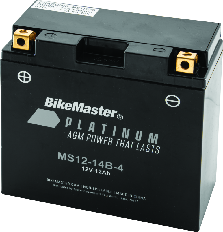 BikeMaster AGM Battery - MS12-14B-4 780712