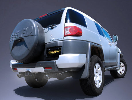 Gibson 07-14 Toyota FJ Cruiser Base 4.0L 2.5in Cat-Back Dual Split Exhaust - Aluminized 18808