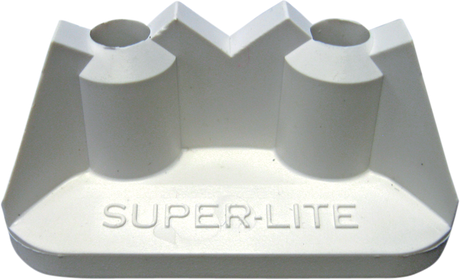 STUD BOY Double Backer Plates - White - For 2-Ply - 24 Pack 2512-P1-WHT