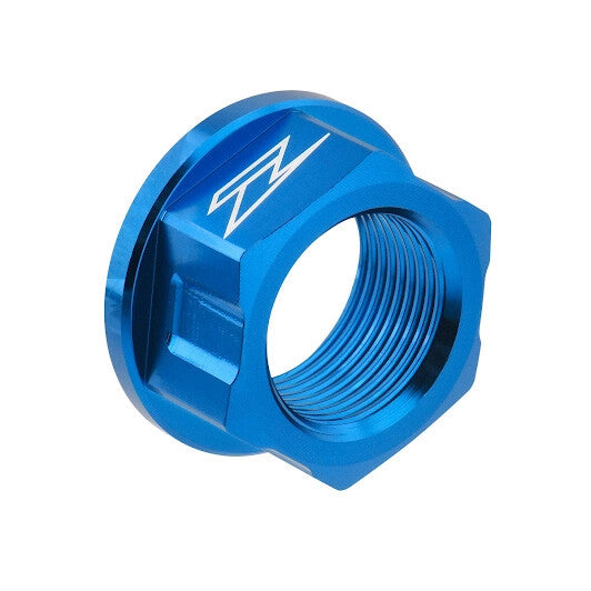 ZETA Axle Nut  M22x30-P1.5 H18 H-Blue ZE93-8089