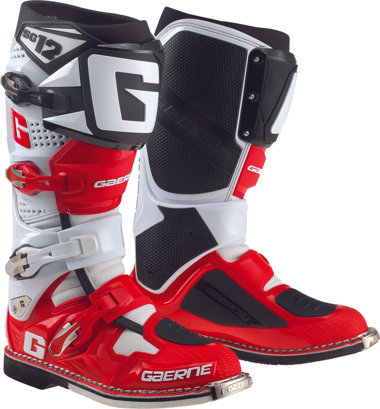 GAERNE Sg-12 Boots Red Sz 08 2174-053-08