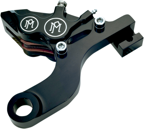 PERFORMANCE MACHINE (PM) 4-Piston Caliper - Rear - Contrast Cut - 08-16 FL 1257-0081-A-BM