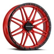 RACELINE Krank Xl Wheel 18x7 4/137 3.5+3.5 (0mm) Blk/Red A11R-87037-00