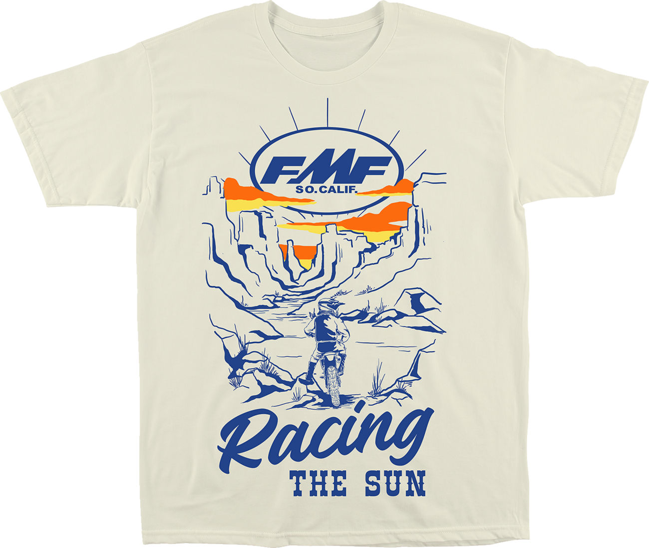 FMF Outsider T-Shirt - Cream - Small FA22118908CRMS 3030-22436