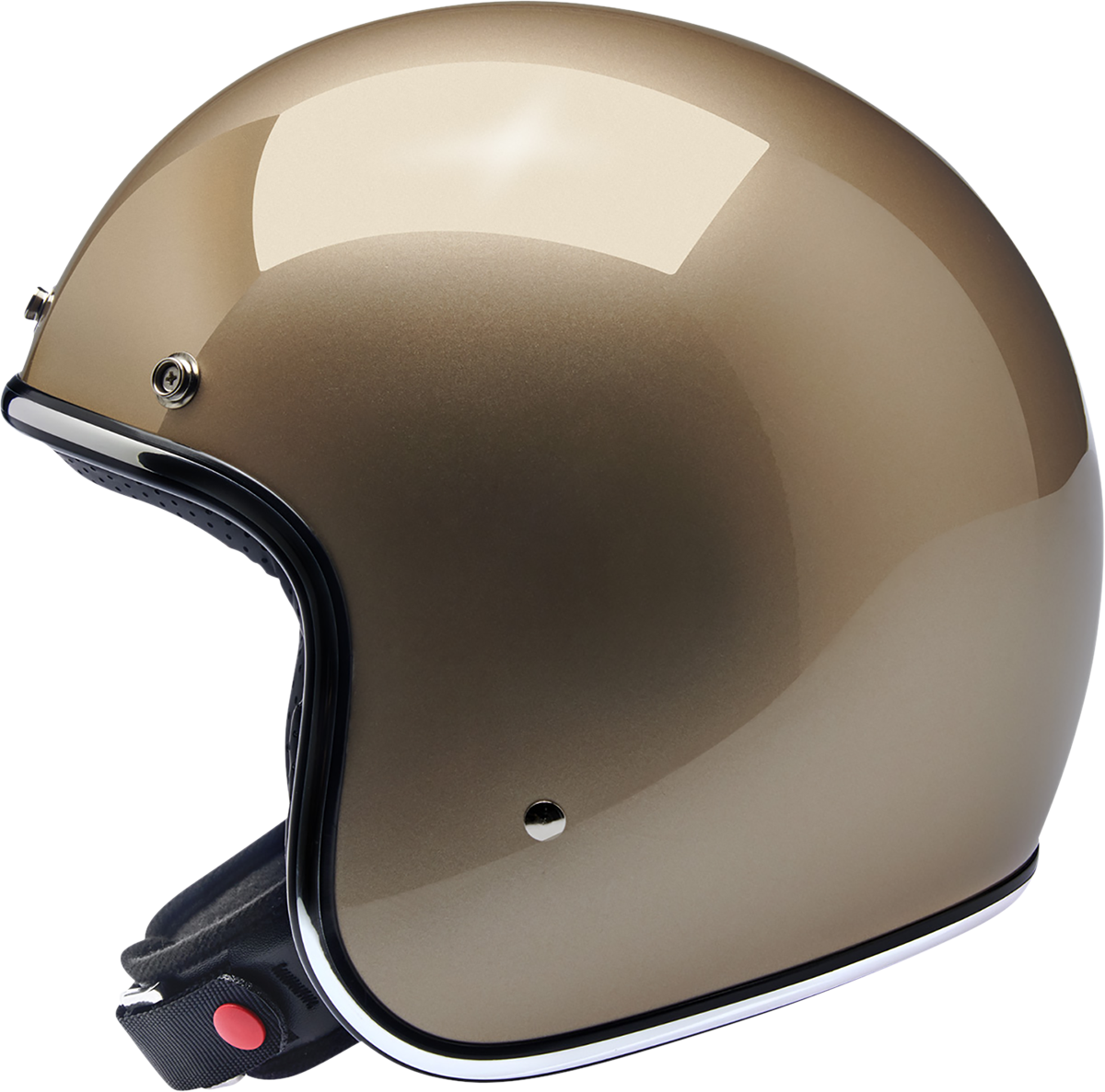 BILTWELL Bonanza Helmet - Metallic Champagne - Small 1001-328-202